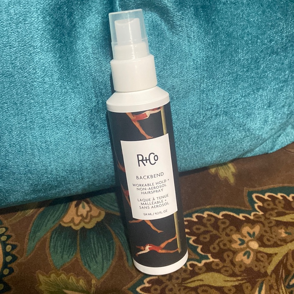 New R+CO Backbend workable hold non aerosol hairspray